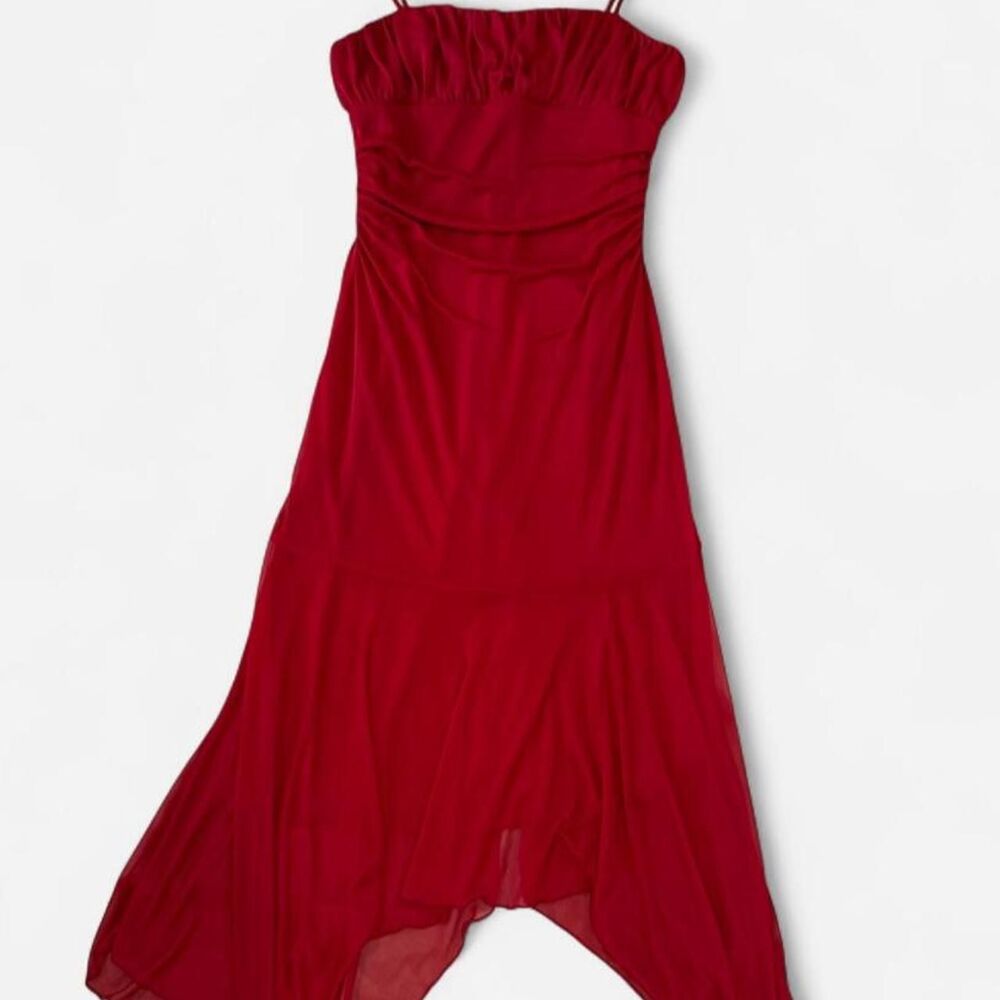My Michelle Y2K Red Midi Dress